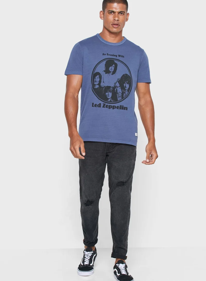 JACK & JONES Landen Crew Neck T-Shirt