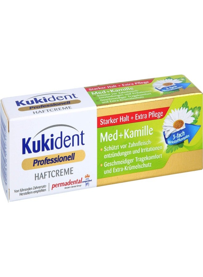 Kukident Extra Strong Denture Adhesive Cream with Camomile Extract 1.41 Oz - Image 5