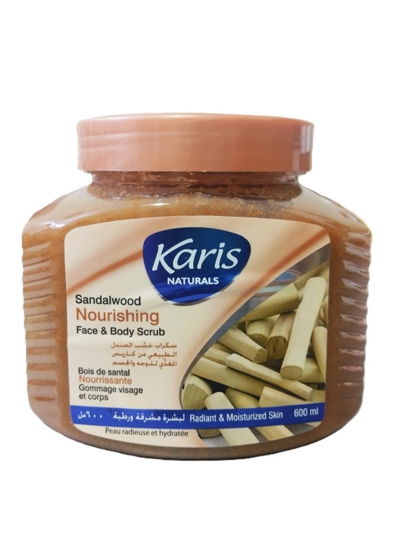 Sandalwood Scrub 600ml