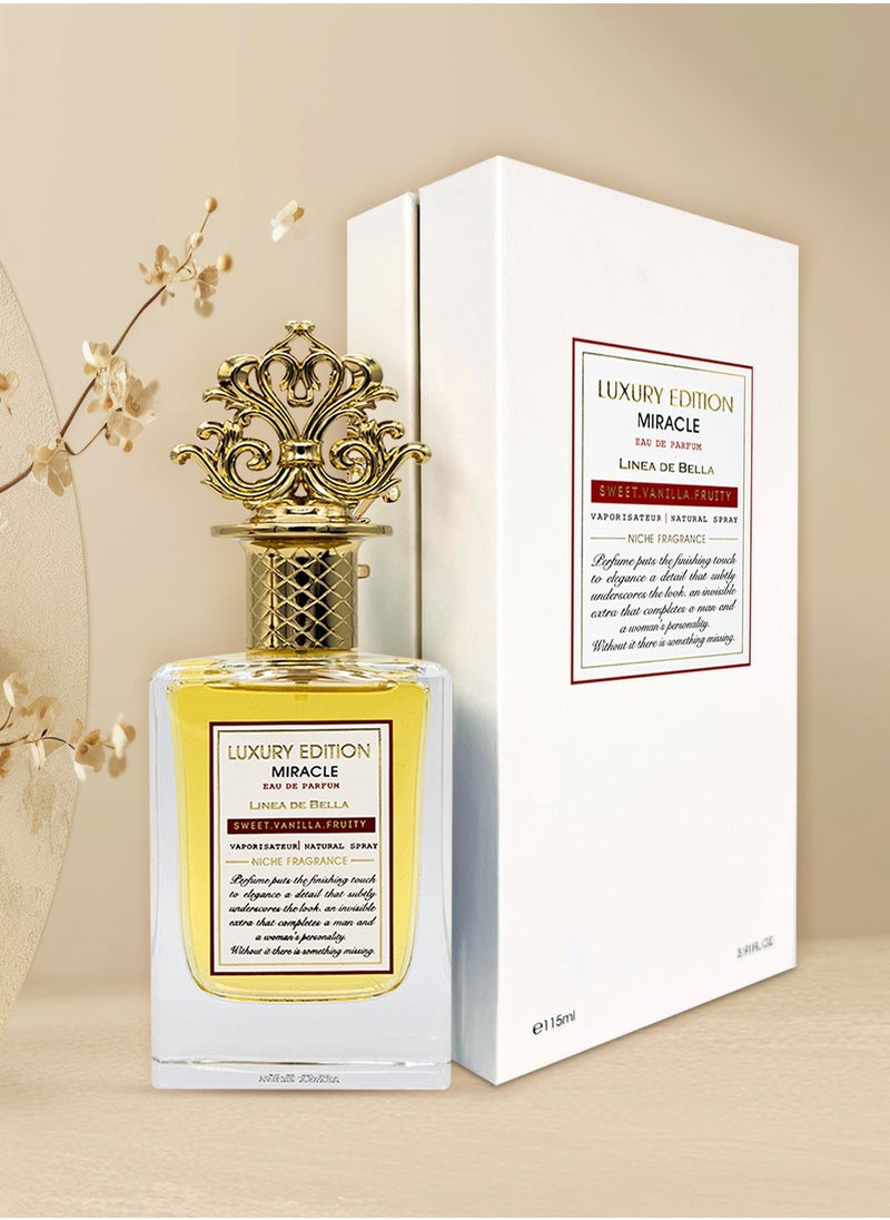Linea De Bella Luxury Edition Miracle Perfume for Men and Women 115ml | Long Lasting  - Image 5