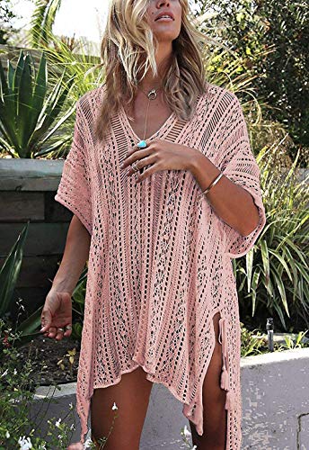 HARHAY Women's Summer Swimsuit Bikini 2023 Beach Swimwear Crochet Cover up - Image 2
