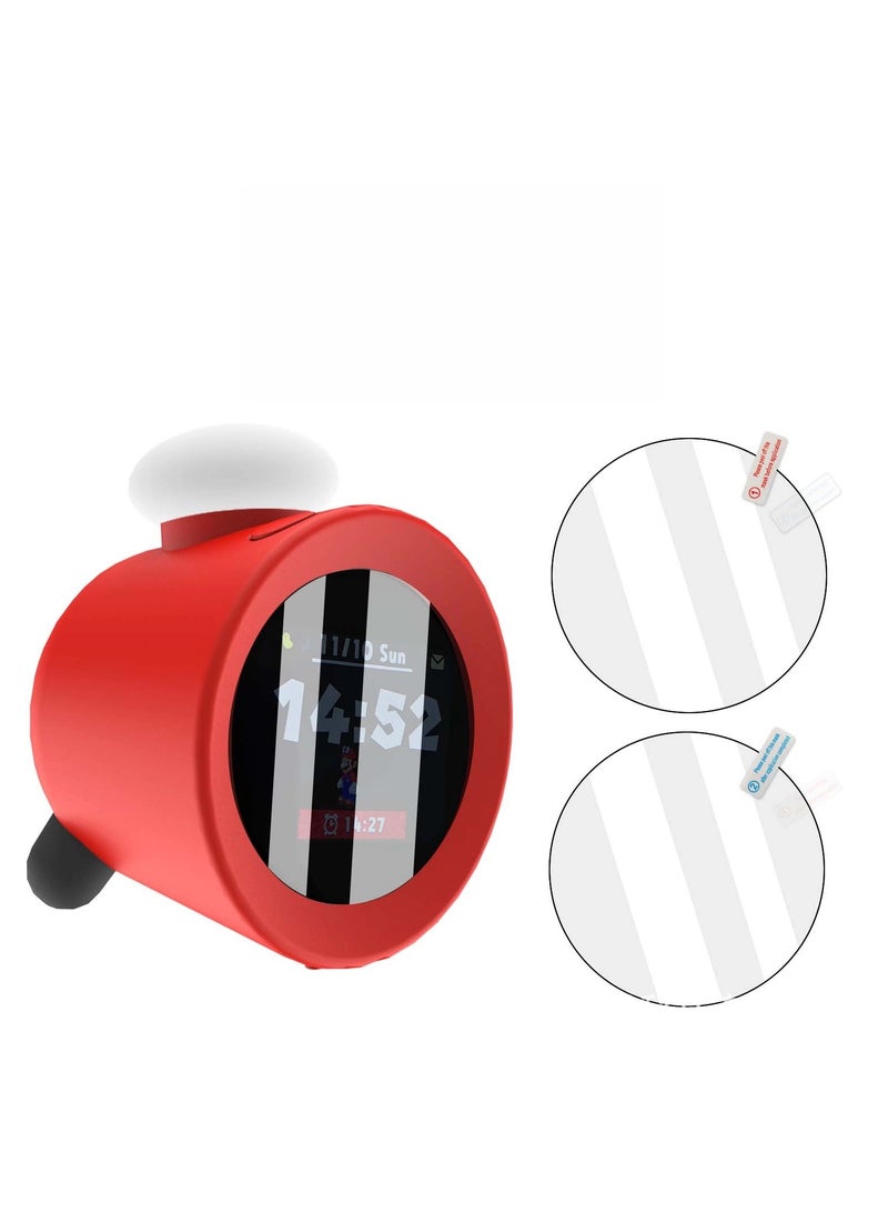 General Nintendo Sound Clock Alarmo Special PET HD Protective Film 2-Piece Set Scratch-Resistant and Dust-Proof HD Display  - Image 1