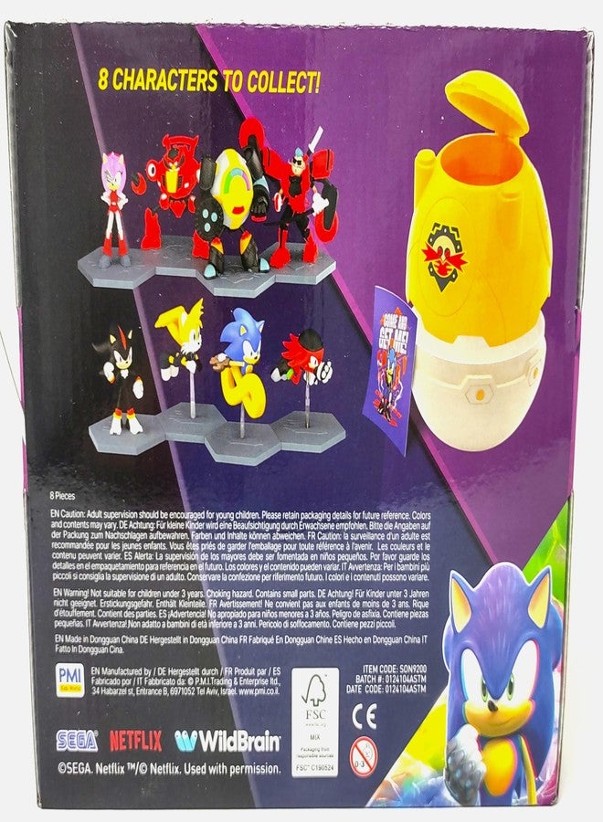 Sonic Prime Paradox Chaos Capsule, 1 Blind Capsule per Order, Bonus Sticker Bundle - Image 2