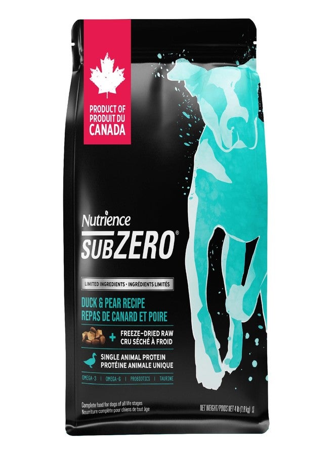 Nutrience Subzero Duck & Pear Limited Ingredient Grain-Free Dog Food, Raw Freeze-Dried, Complete Nutrition for All Life Stages, 1.8kg - Image 1