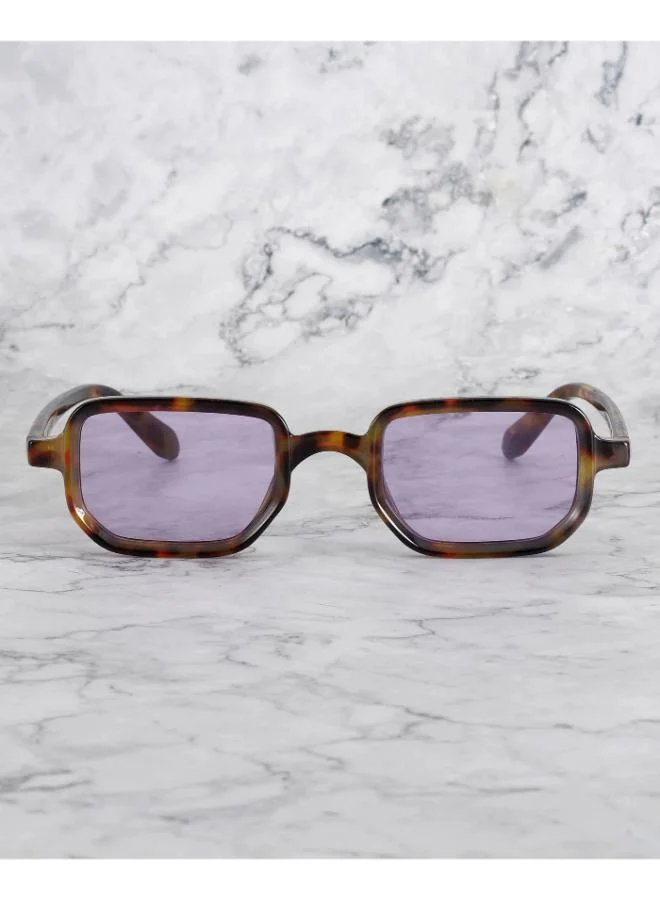  اكسبليست باوتس نظارات شمسية أنيقة للجنسين بيللي سلحفاة بنفسجي