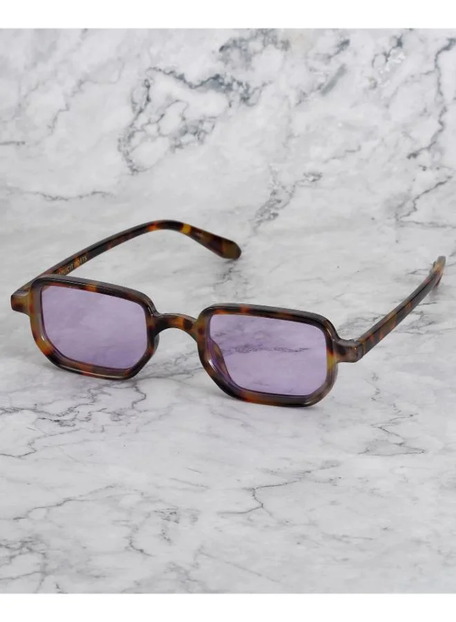  اكسبليست باوتس نظارات شمسية أنيقة للجنسين بيللي سلحفاة بنفسجي