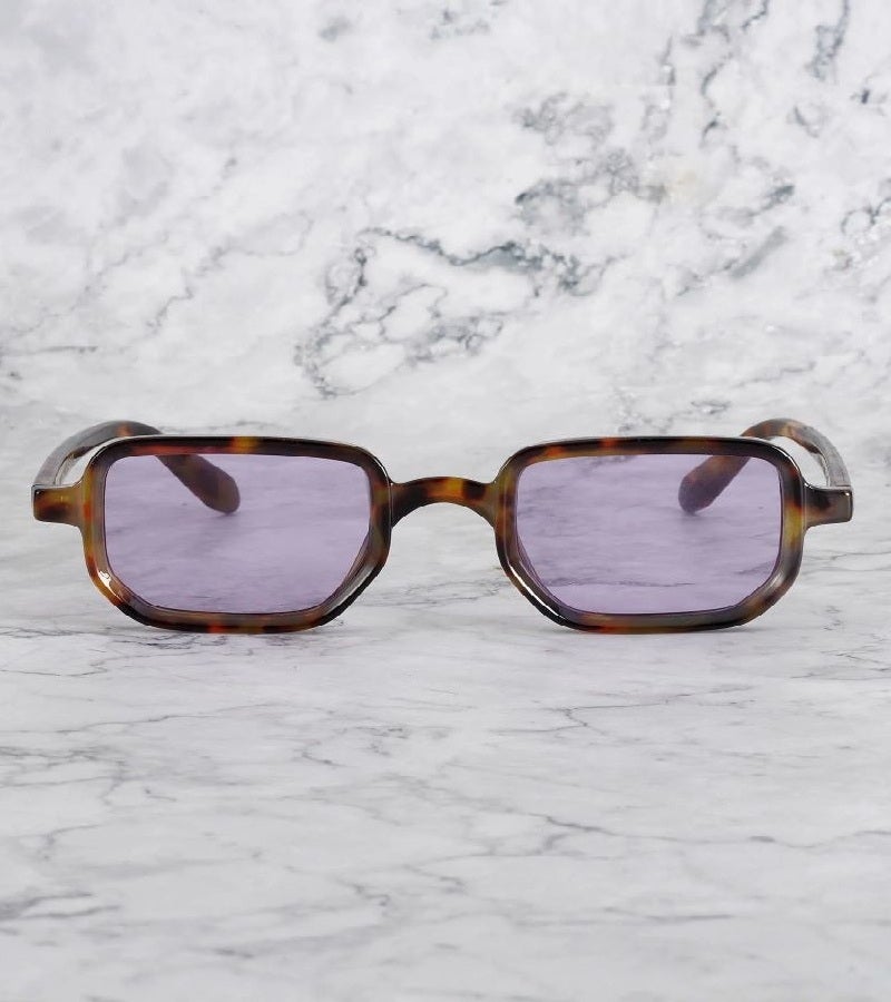  اكسبليست باوتس نظارات شمسية أنيقة للجنسين بيللي سلحفاة بنفسجي - Image 2