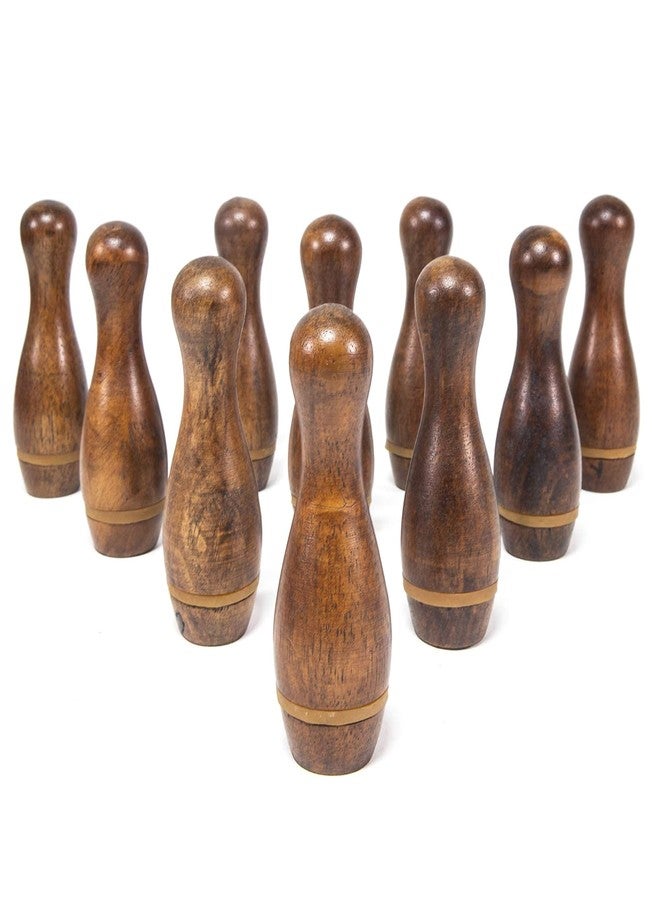 CROWN ME Shuffleboard Bowling Pin Set with Carry Bag - Image 2