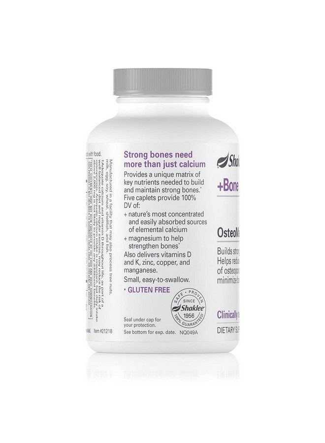 Osteomatrix Calcium Magnesium And Vitamin D For Bone Health 360 Caplets