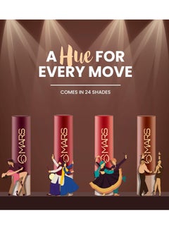 Mars MARS Creamy Matte Long Lasting Lipstick 3.2 gm 09 Bollywood Surprise  - Image 2