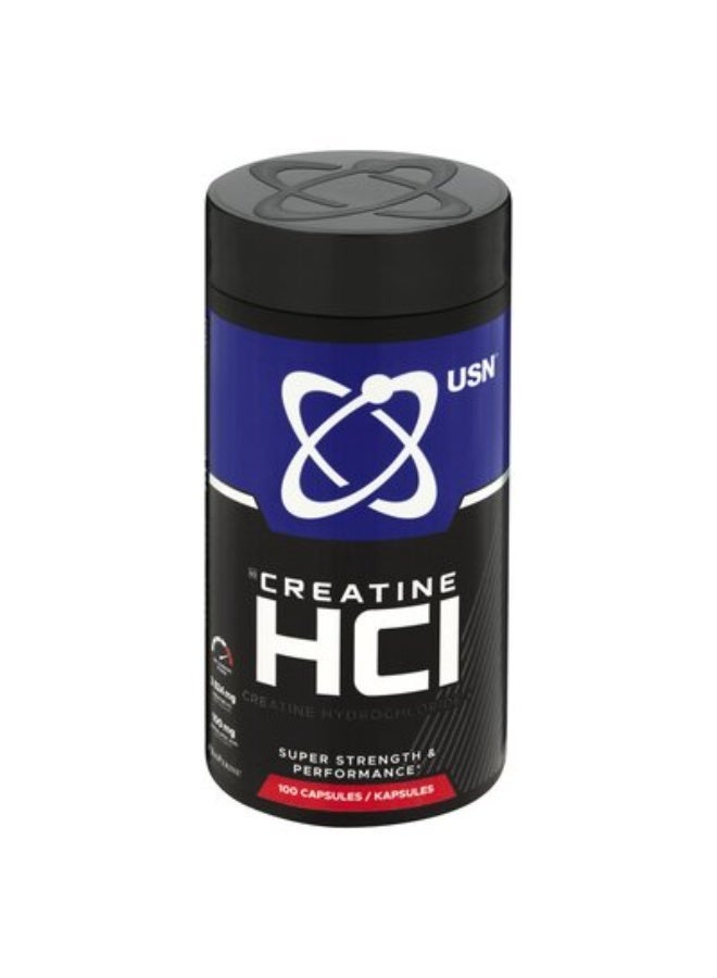 USN Creatine HCL – 100 Capsules - Image 2
