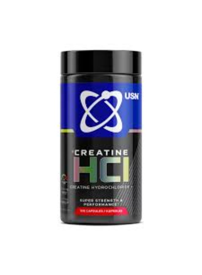 USN Creatine HCL – 100 Capsules - Image 1