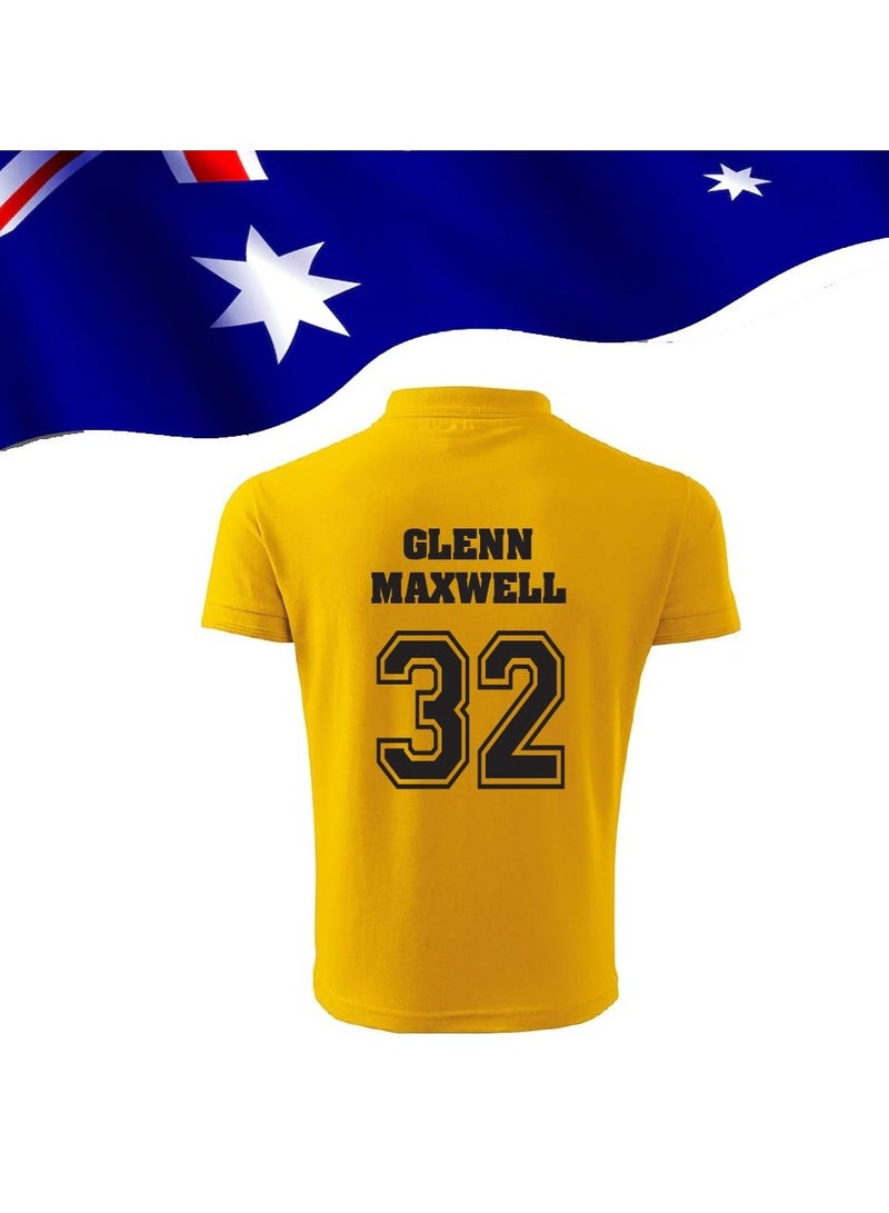 Australia jersey for Adults - Australia Dry-Fit T-Shirt for Men and Women - Australia Cricket Team Jersey For unisex Adults - Perfect for Matches and Everyday Wear - Image 3