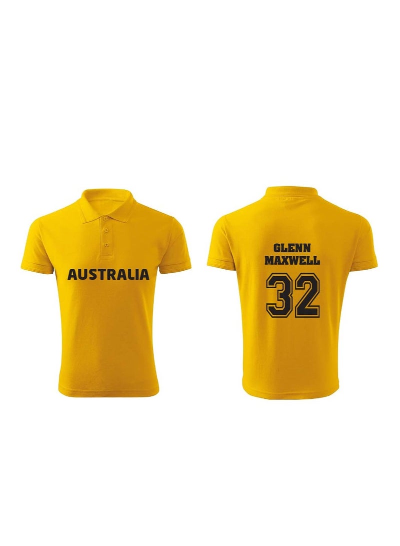 Australia jersey for Adults - Australia Dry-Fit T-Shirt for Men and Women - Australia Cricket Team Jersey For unisex Adults - Perfect for Matches and Everyday Wear - Image 1