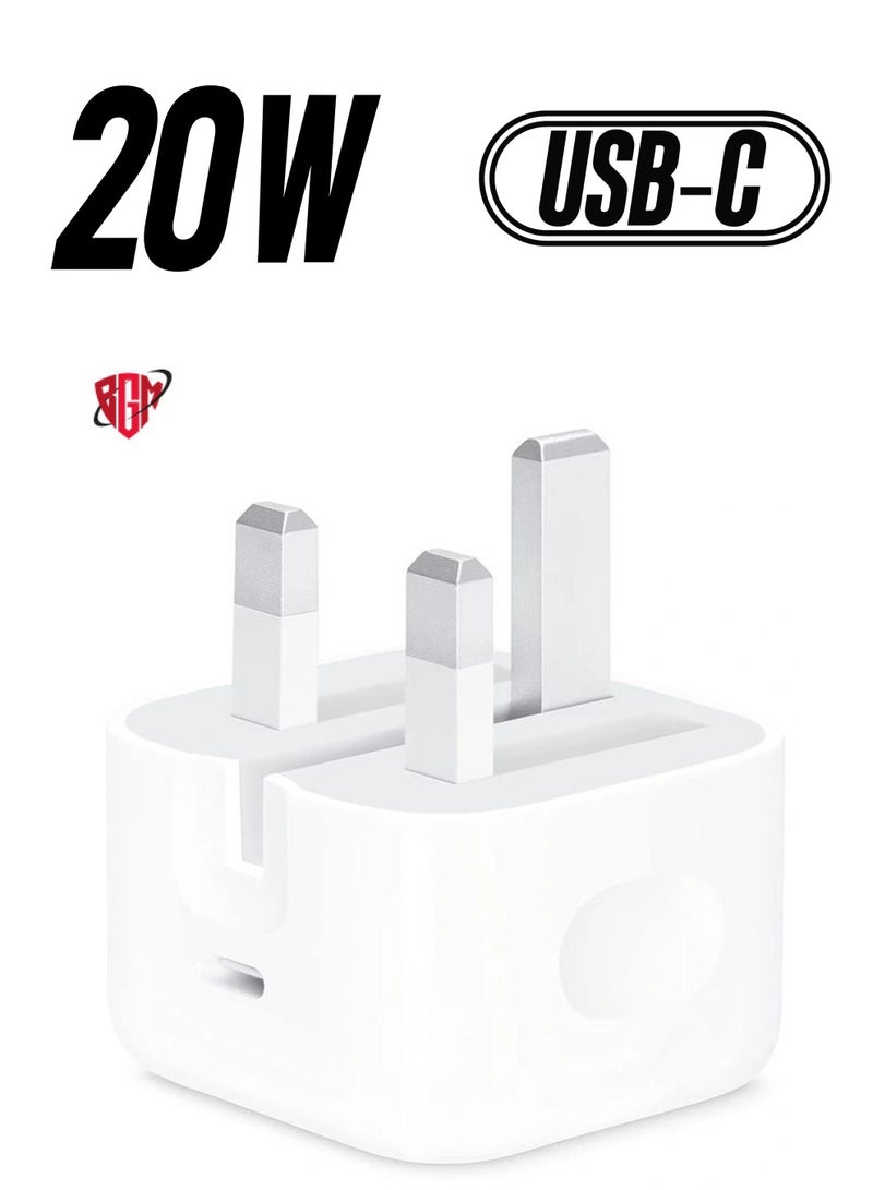 20W USB-C Power Adapter White