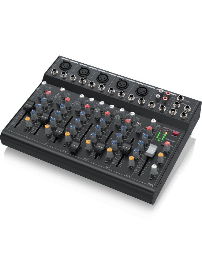 behringer Xenyx 1003B Analog Mixer 10-Input with 5 Mic Preamps and Optional Battery Operation  - Image 3