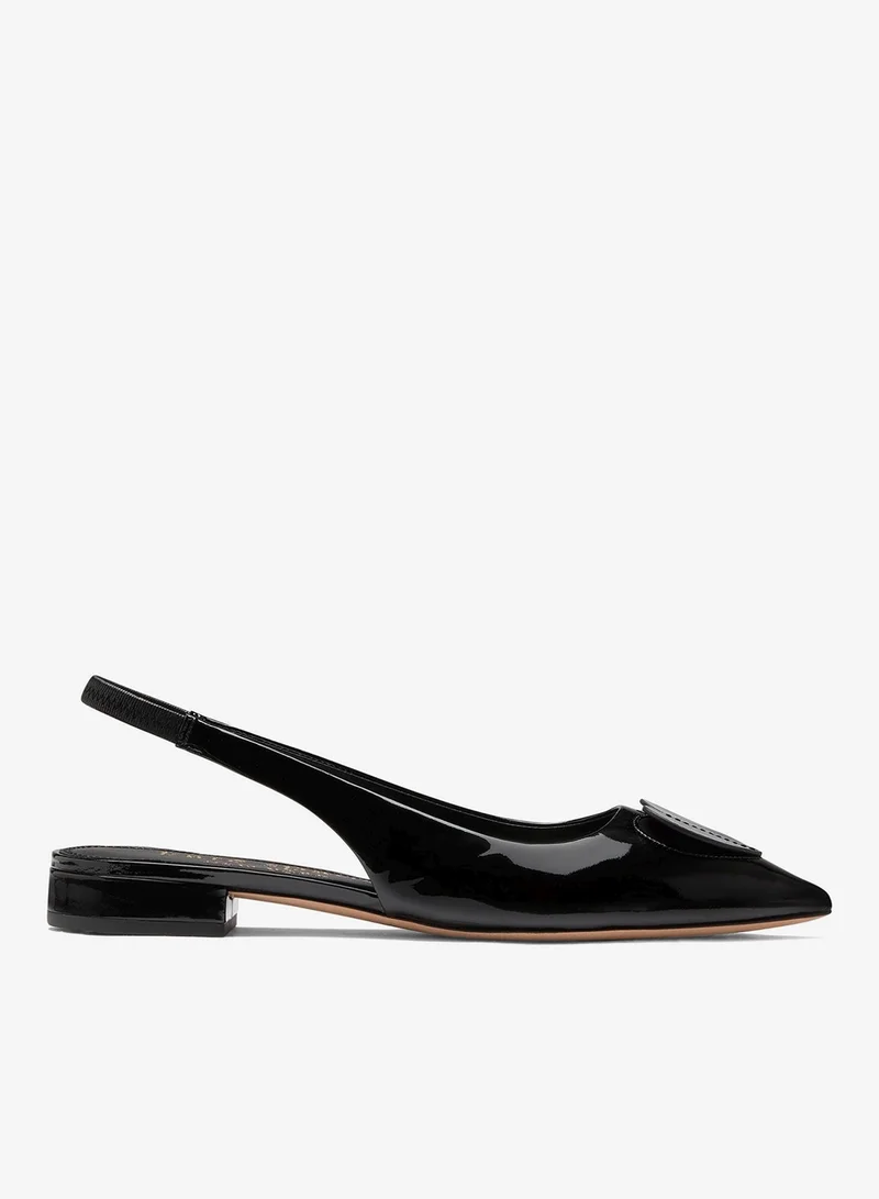Kate Spade Lover Patent Slingback Flats