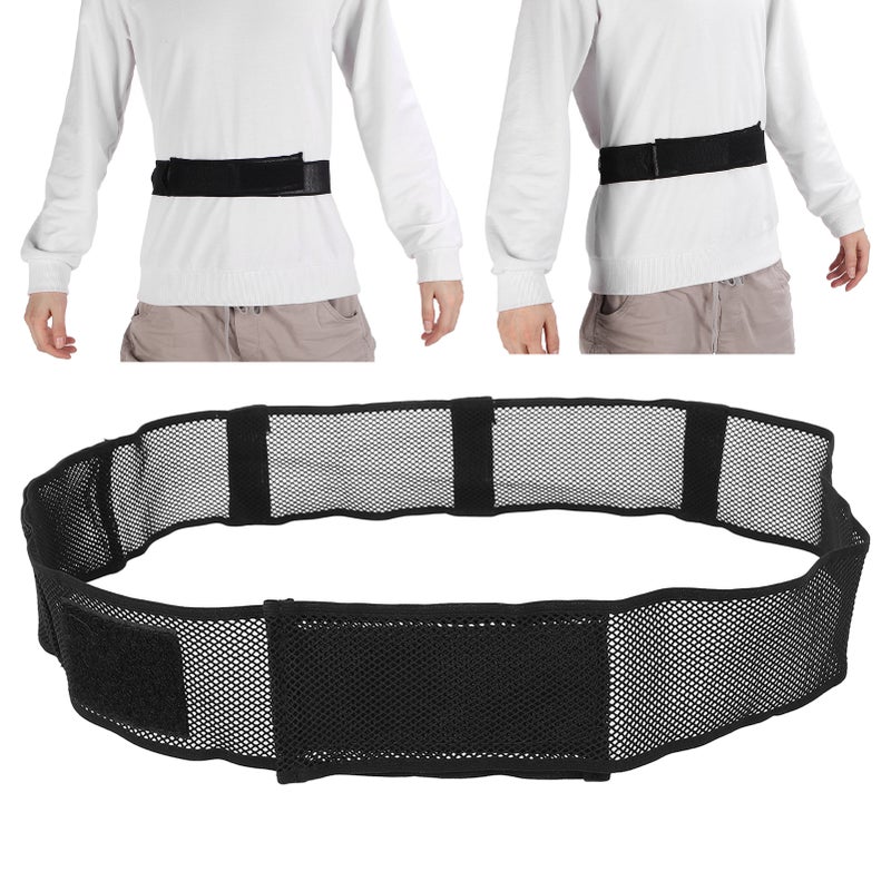 Peritoneal Dialysis Belt Mesh Breathable Elastic Adjustable Abdominal Penetration Waistband Protection Fixation BeltM - Image 2