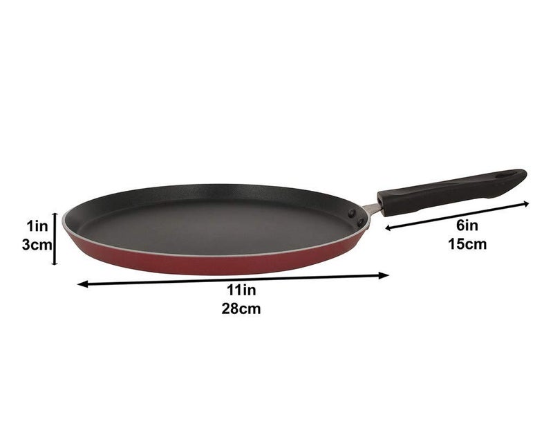 Kanpra Kanpra Special nonstick tawaa Flat Base dosa Tawa NonStick Cookware Set  - Image 2