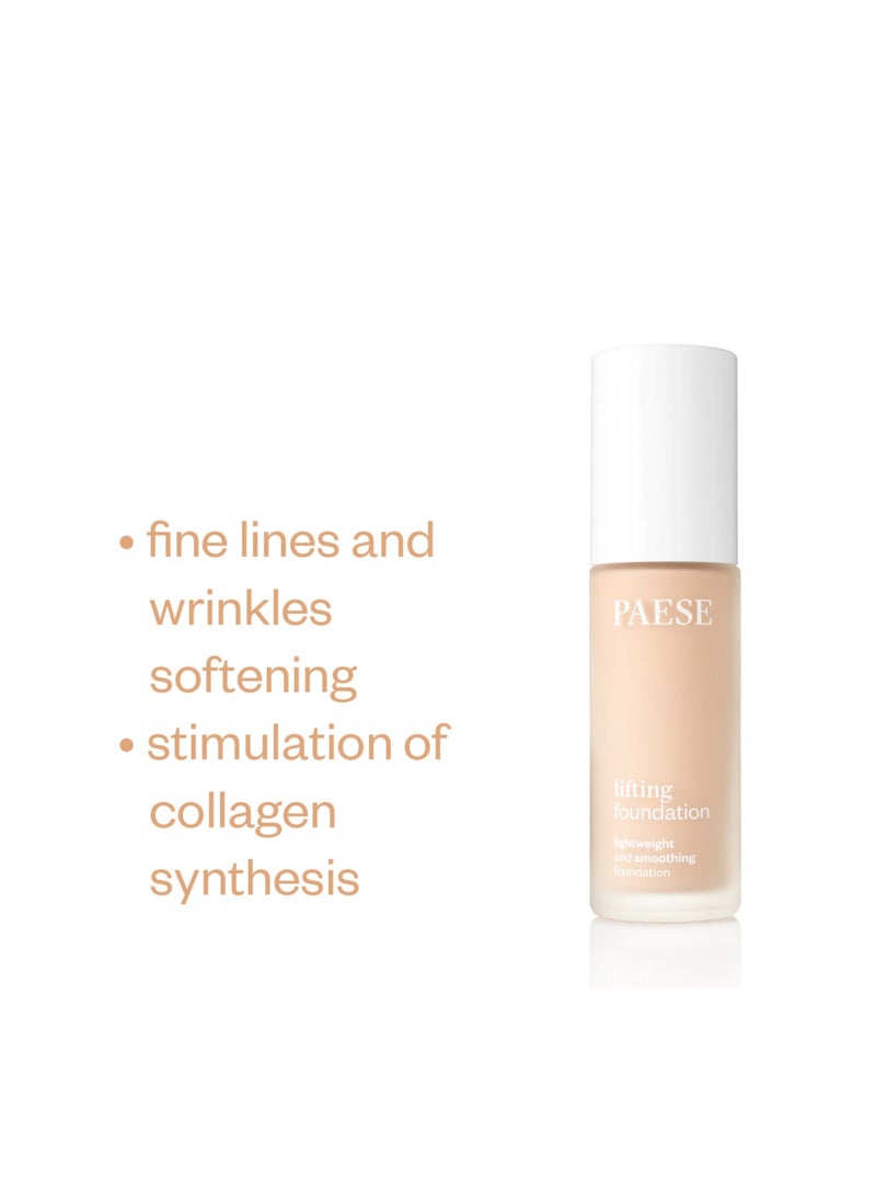 Paese Liquid Lifting Smoothing Foundation, Gently Mattifies 103 Golden Beige  - Image 3