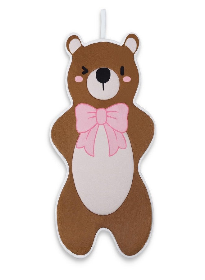 YooxArmor Baby Bath Pad - Original Washer-Safe Bear Seat for Newborns to Toddlers (0-6 Months+), Non-Slip Bathtub Mat, Essential Brown Bath Accessory - Image 1