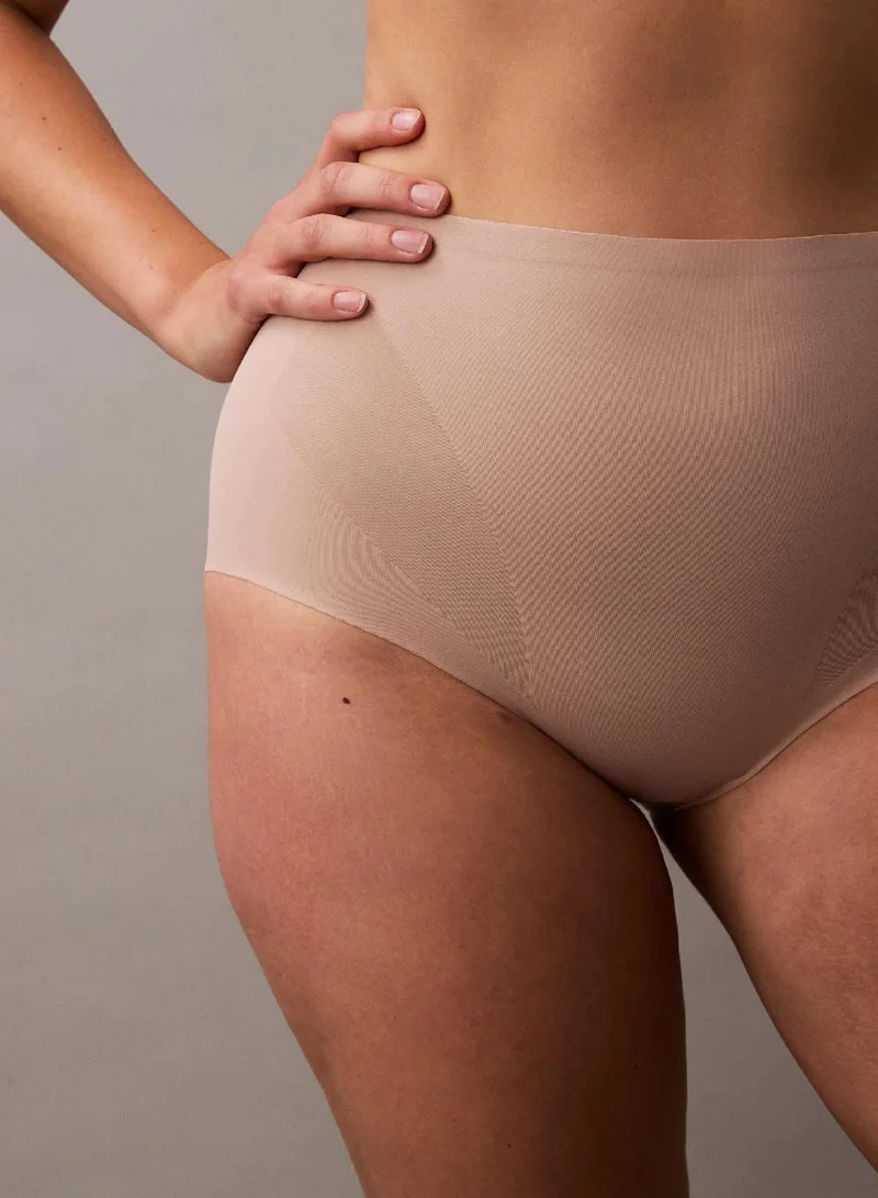 Calvin Klein Cedar High Waisted Shapewear Briefs - Stay Put Stretch for Women | Best Price UAE