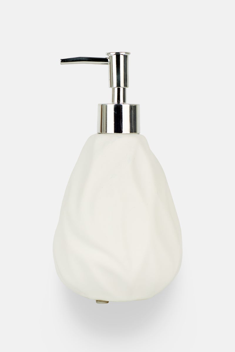 Trio Soap Lotion Dispenser, White - Image 1