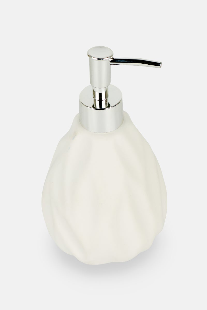 Trio Soap Lotion Dispenser, White - Image 2