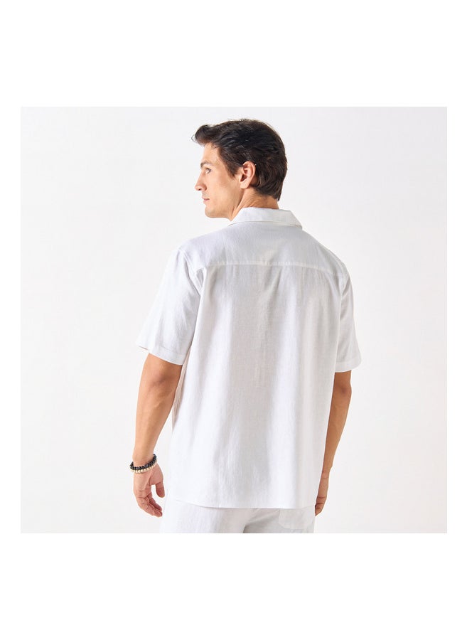 Iconic Relaxed Fit Linen Blend Shirt  - Image 2