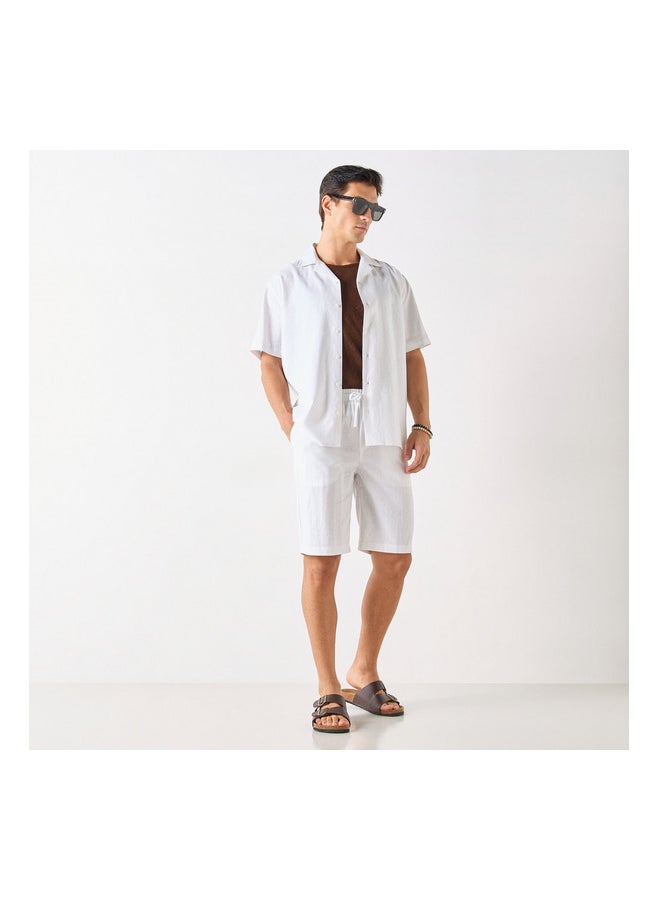 Iconic Relaxed Fit Linen Blend Shirt  - Image 4