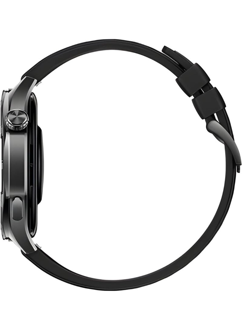 Smart Watch – Elegant Design, Running & Cycling Modes, Health Monitoring, 14-Day Battery, Android & iOS, Black - Image 4