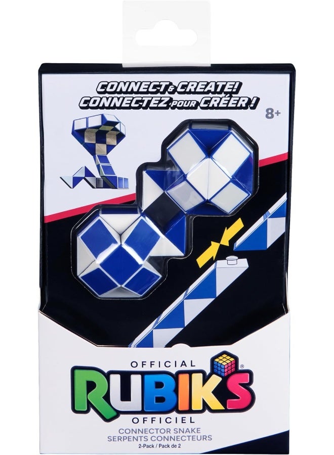 Rubik's ثعبان متصل، عبوة من 2، لعبة ألغاز ثلاثية الأبعاد - روبيك 6064893 - Image 1