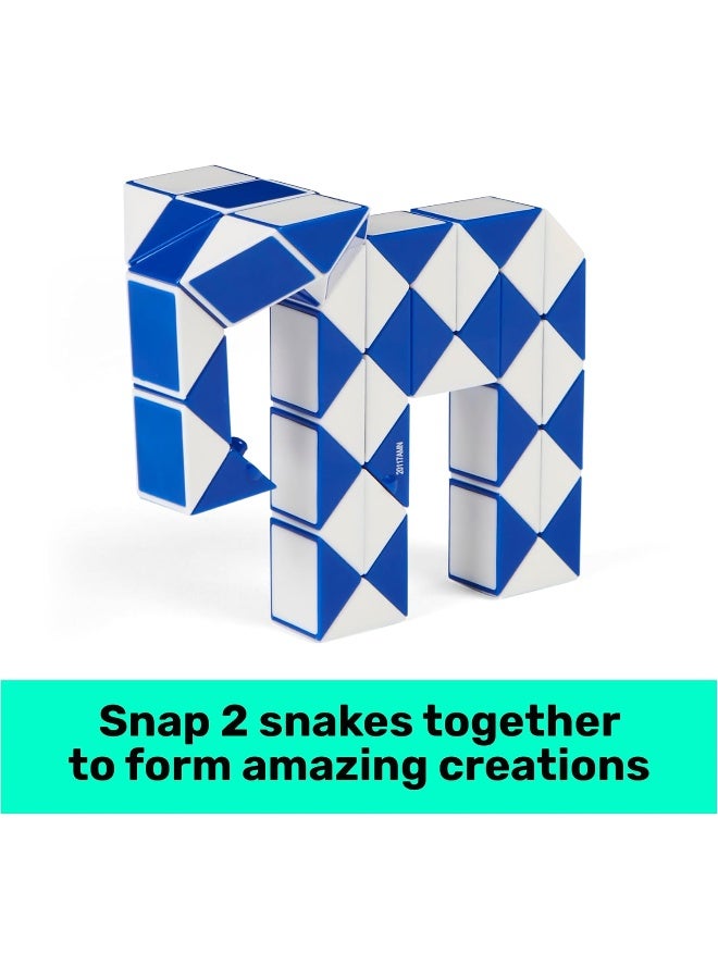 Rubik's ثعبان متصل، عبوة من 2، لعبة ألغاز ثلاثية الأبعاد - روبيك 6064893 - Image 3