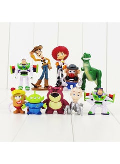 General 10-Piece Disney Toy Story Collectible Pvc Action Figure Model Playset For Kids cm  - Image 5