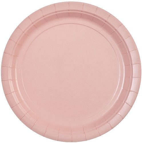Party Dimensions Disposable Party Paper Plates  9  Pink  Pack of 20 72692