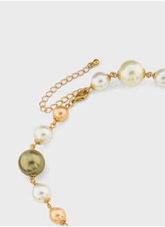 ELLA Multicolor Pearl Necklace  - Image 3