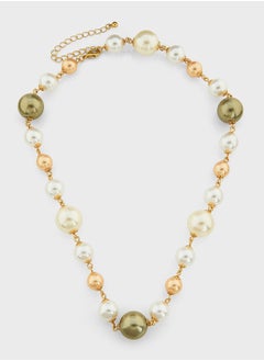 ELLA Multicolor Pearl Necklace  - Image 1