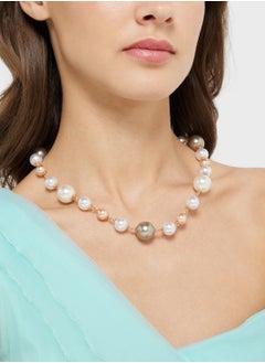 ELLA Multicolor Pearl Necklace  - Image 4