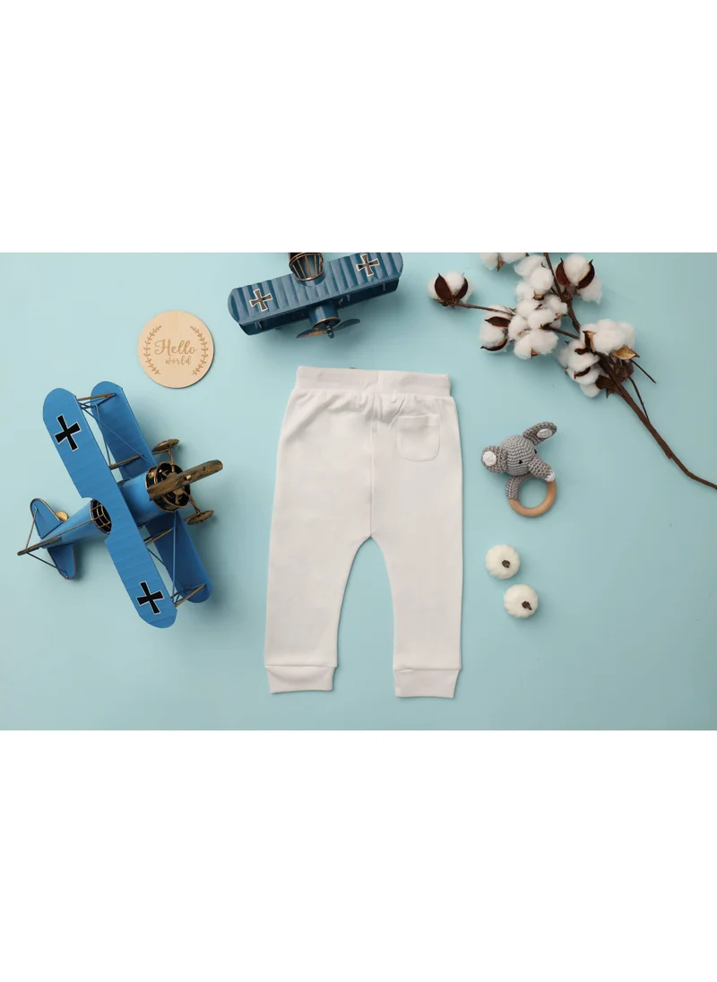 Sheer Hugs Sheer Hugs Casual Full Pant for Boys, Warm White