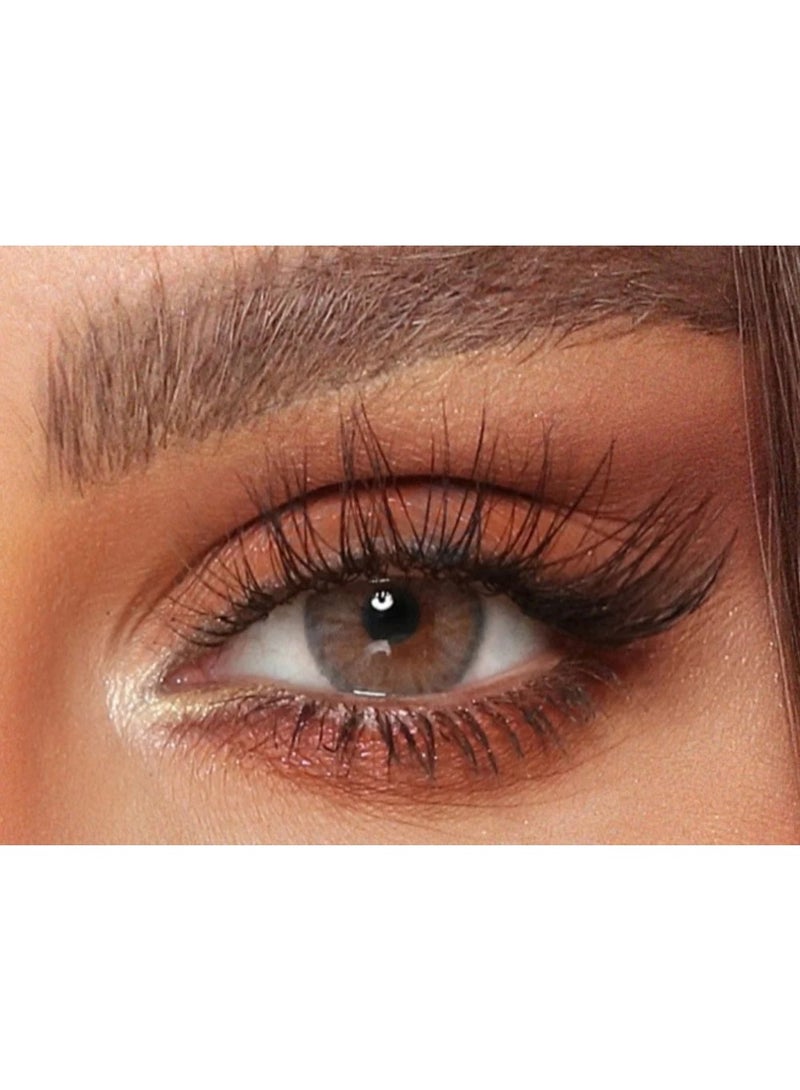 Amara Women 10 Daily Color Contact Lenses Steel Gray - Image 1