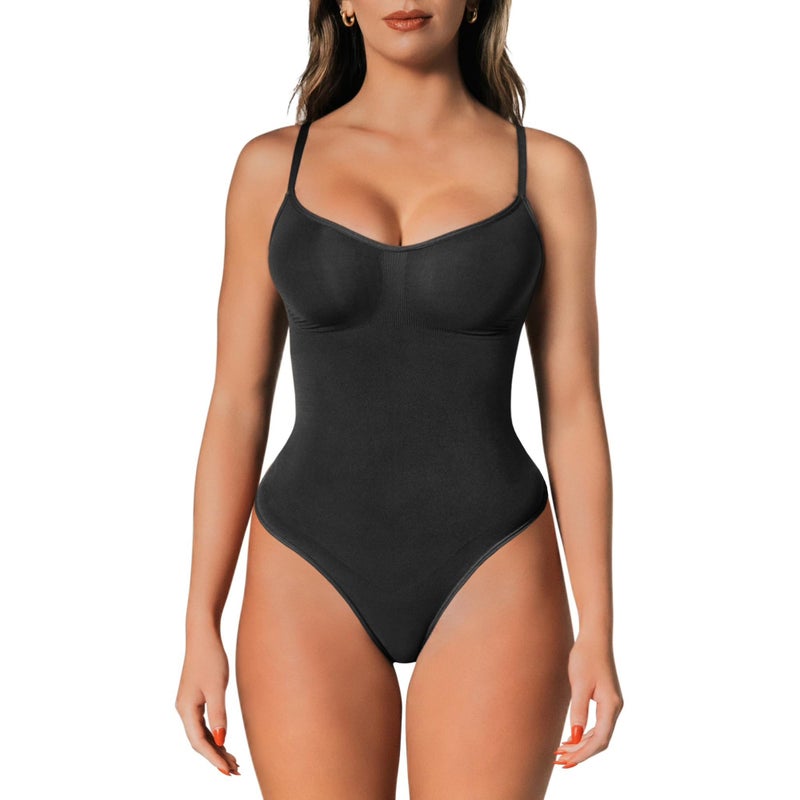 herslims Shapewear Tummy Control Bodysuit Brief: Sculpting Shaper Tank Top Shapewear Bodysuit: Snatched Waist Slimming Body Suits - Image 1