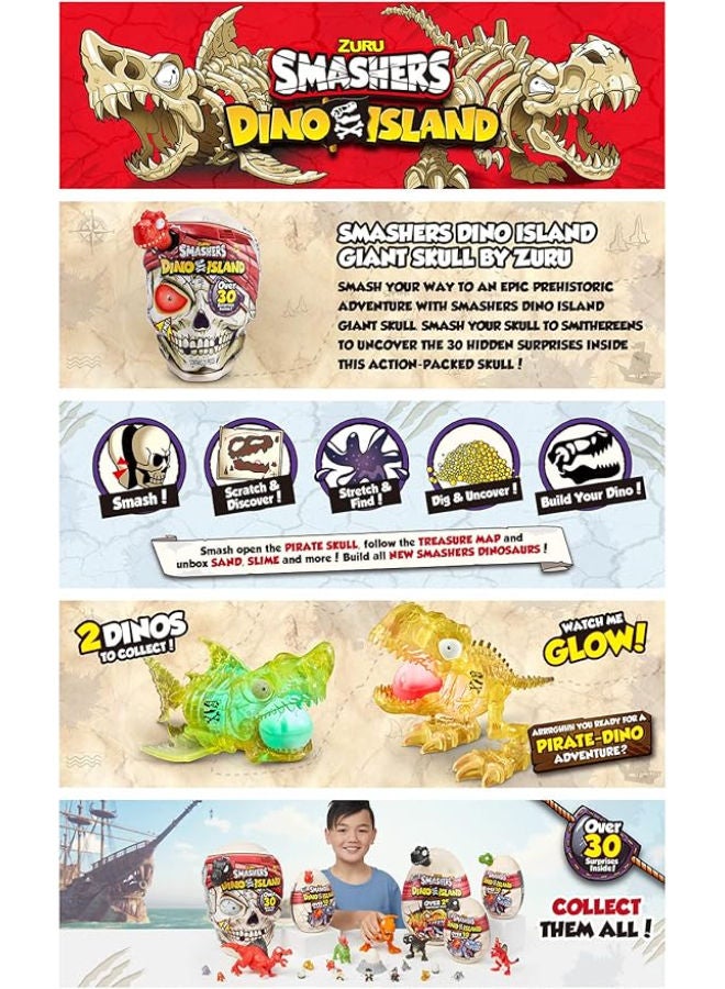ZURU Cobi Smashers Dino Island - Giant Skull - Image 2