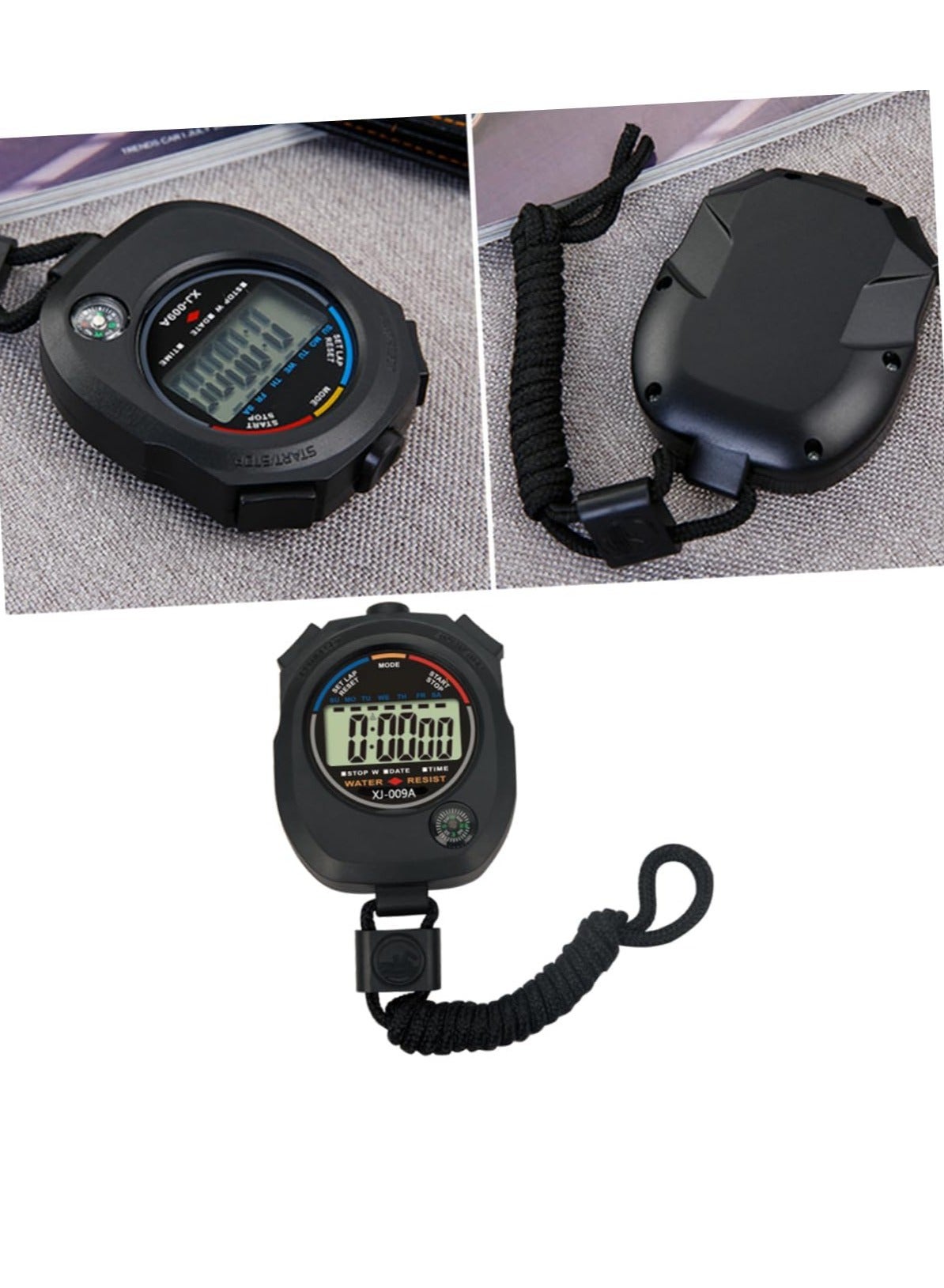 Arabest Stopwatch Timer - Professional Digital Handheld Timer, Multi ...