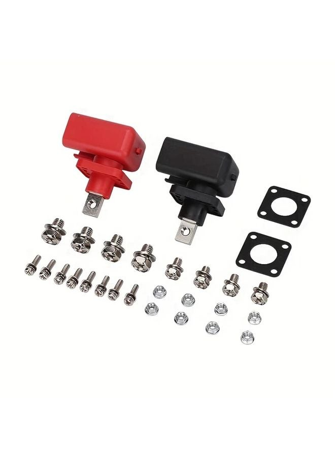 قطعتان من طرفيات النحاس عالية التيار مربعة الشكل للجدار لتخزين طاقة بطارية الليثيوم - Image 1