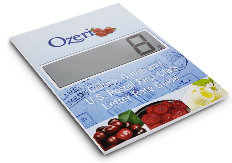 Ozeri Touch Professional Digital Kitchen Scale (12 lbs Edition), Tempered Glass in Elegant Black - Image 3