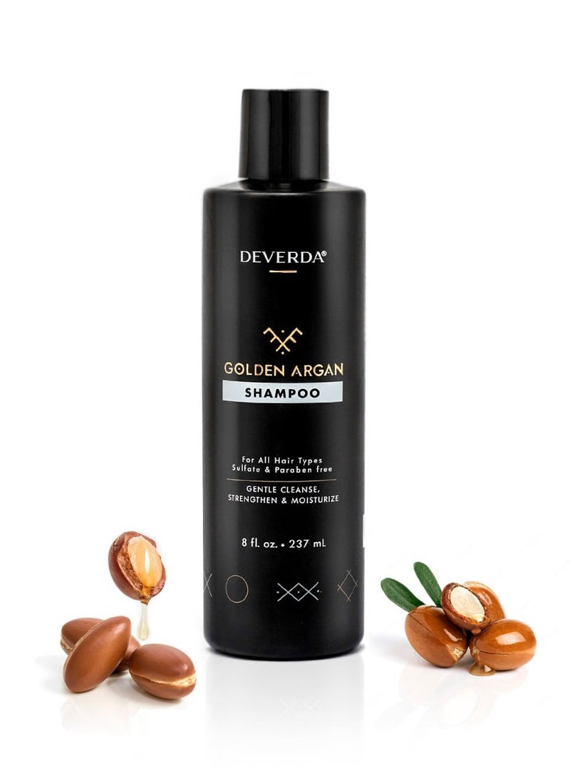 ديفيردا شامبو للعناية بالشعر مع زيت الأرغان - صيغة مغذية للشعر الجاف والتالف - 237 مل - Image 1