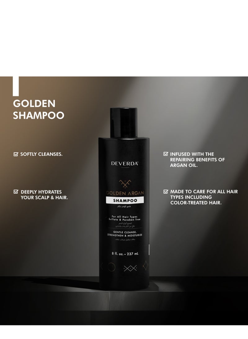 ديفيردا شامبو للعناية بالشعر مع زيت الأرغان - صيغة مغذية للشعر الجاف والتالف - 237 مل - Image 3