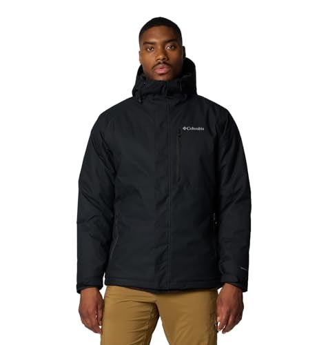 Columbia Mens Tipton Peak III Insulated Jacket Black Large