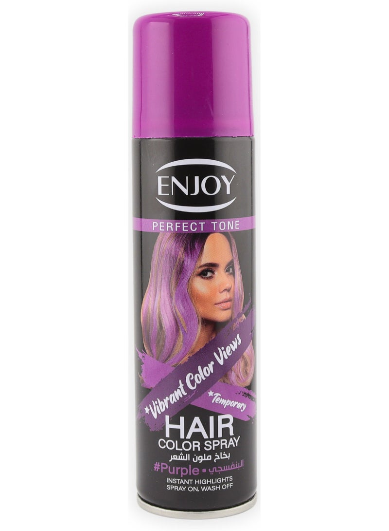ENJOY "Hair Color Spray PURPLE 150ml – Bold & Temporary Vibrant Look" - Image 1