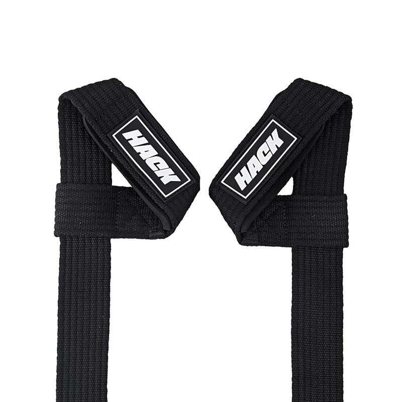 Hack Athletics Premium 24" Weight Lifting Straps for Weightlifting, Bodybuilding, Powerlifting, Strength Training, & Deadlifts - Men & Women - Cotton Straps with 5MM Padded Neoprene - Image 5
